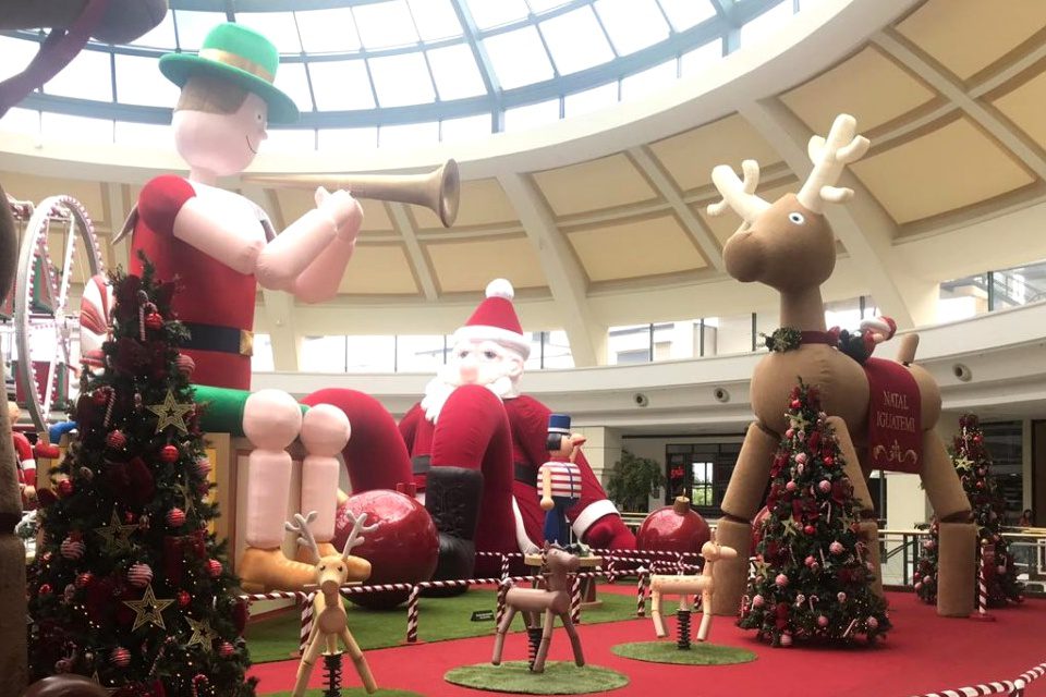 EDNC - iguatemi campinas natal 2018 decoracao